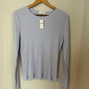 T.LA ribbed long sleeve shirt